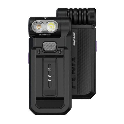 Fenix SW05RUVBLC - LED Димируем акумулаторен фенер LED/USB IPX6 150 lm 49 h 700 mAh черен