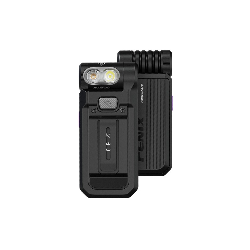 Fenix SW05RUVBLC - LED Димируем акумулаторен фенер LED/USB IPX6 150 lm 49 h 700 mAh черен