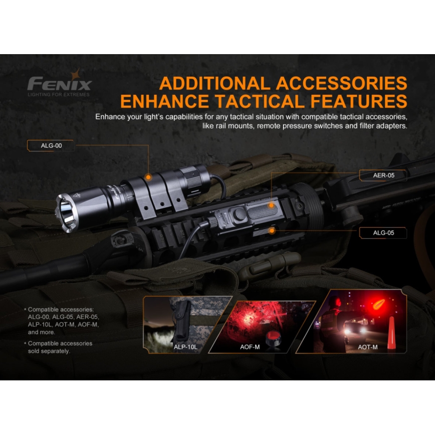 Fenix TK16V20 - LED Акумулаторно фенерче LED/1x21700 IP68 3100 lm 43 ч