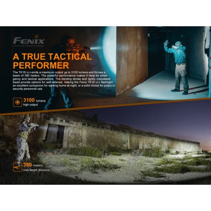 Fenix TK16V20 - LED Акумулаторно фенерче LED/1x21700 IP68 3100 lm 43 ч