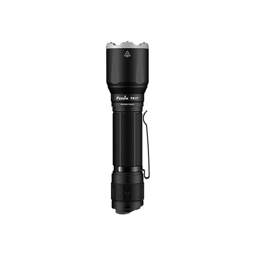 Fenix TK17BLK - акумулаторна LED фенерка с регулируема яркост, LED/USB, 6000 mAh, IP68, 3600 lm, 60 ч, черна