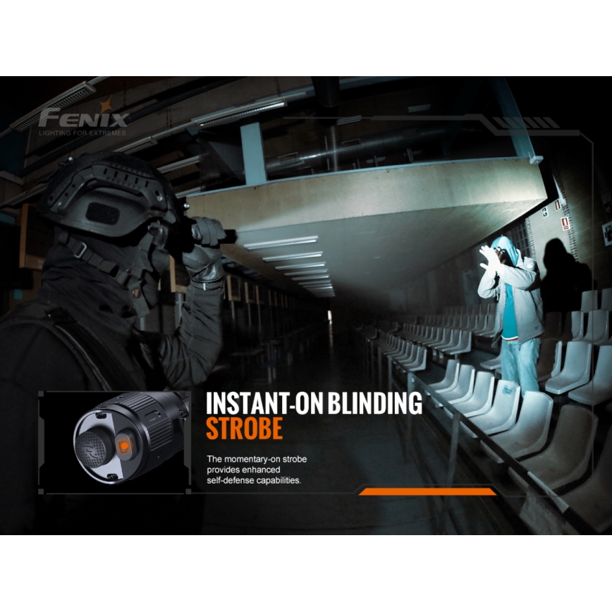 Fenix TK20RV20 - LED Тактическо акумулаторно фенерче LED/USB IP68 3000 lm 48 ч.