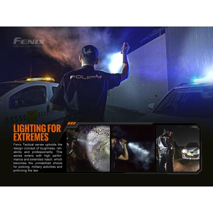 Fenix TK20RV20 - LED Тактическо акумулаторно фенерче LED/USB IP68 3000 lm 48 ч.