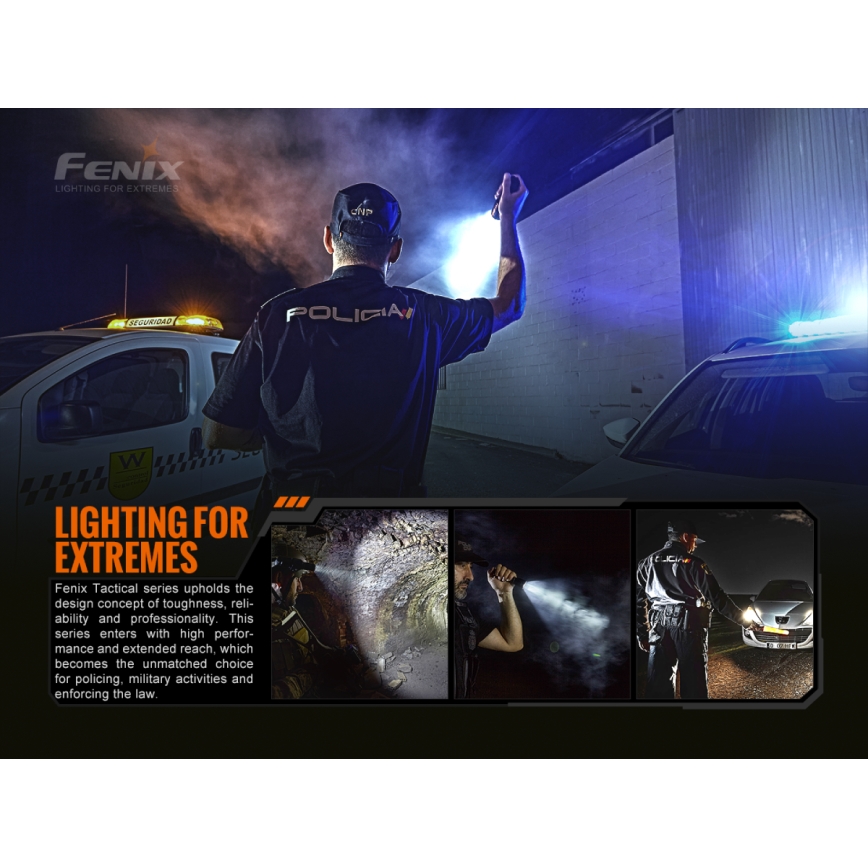 Fenix TK20RV20 - LED Тактическо акумулаторно фенерче LED/USB IP68 3000 lm 48 ч.