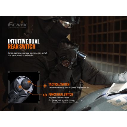 Fenix TK20RV20 - LED Тактическо акумулаторно фенерче LED/USB IP68 3000 lm 48 ч.