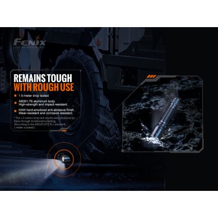 Fenix TK20RV20 - LED Тактическо акумулаторно фенерче LED/USB IP68 3000 lm 48 ч.