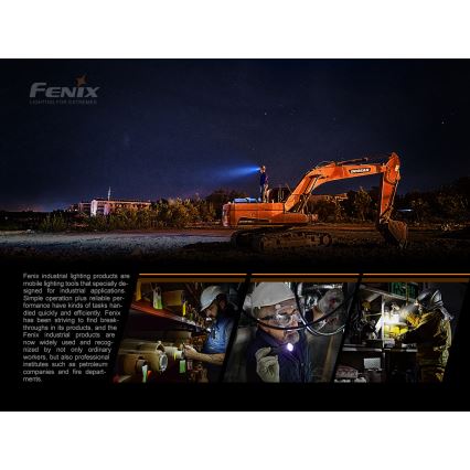 Fenix WT16R - LED Акумулаторно фенерче 2xLED/USB IP66 300 lm 30 ч