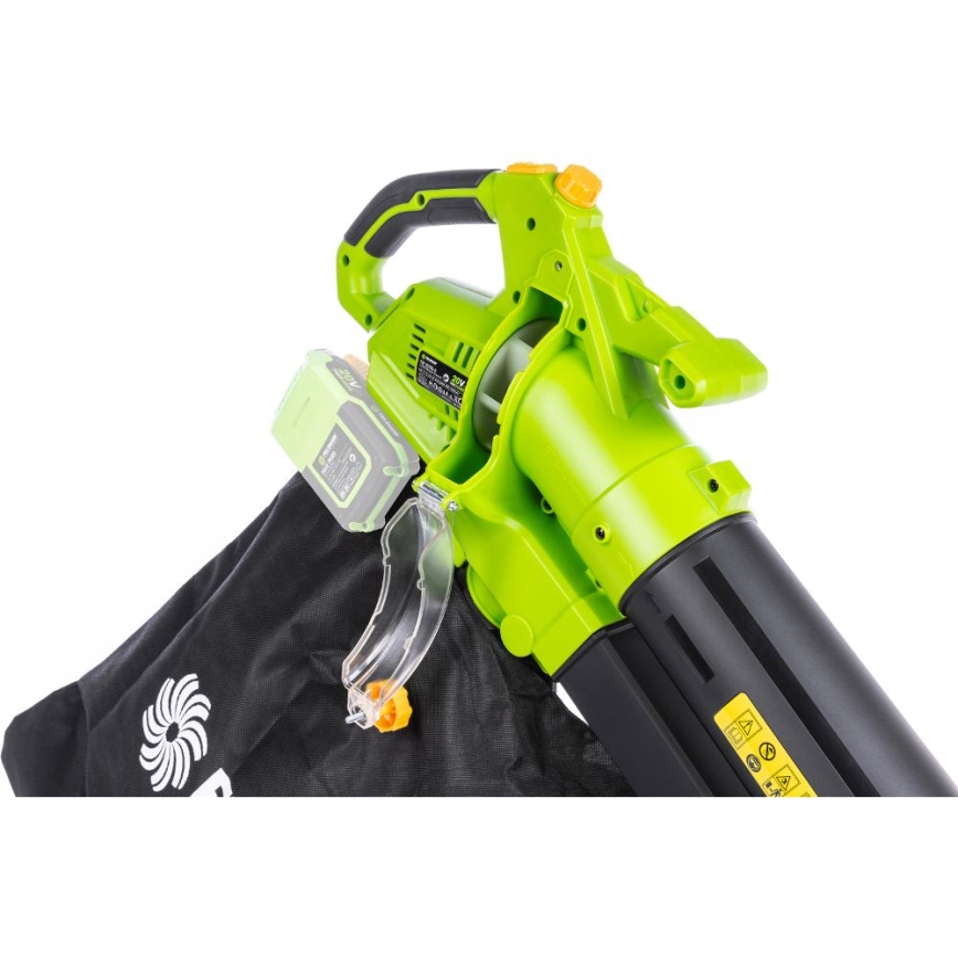 Fieldmann - Безжична градинска прахосмукачка и духалка 20V