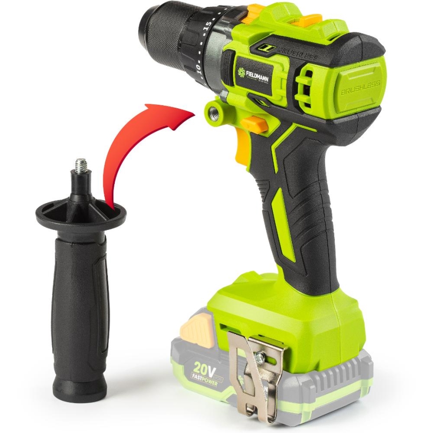 Fieldmann - Безжична ударна бормашина 20V