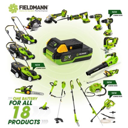 Fieldmann - Безкабелен трион 2x20V