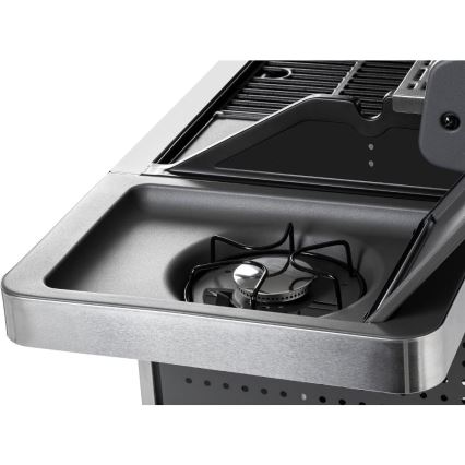 Fieldmann - Газов грил с 5 горелки, матов хром