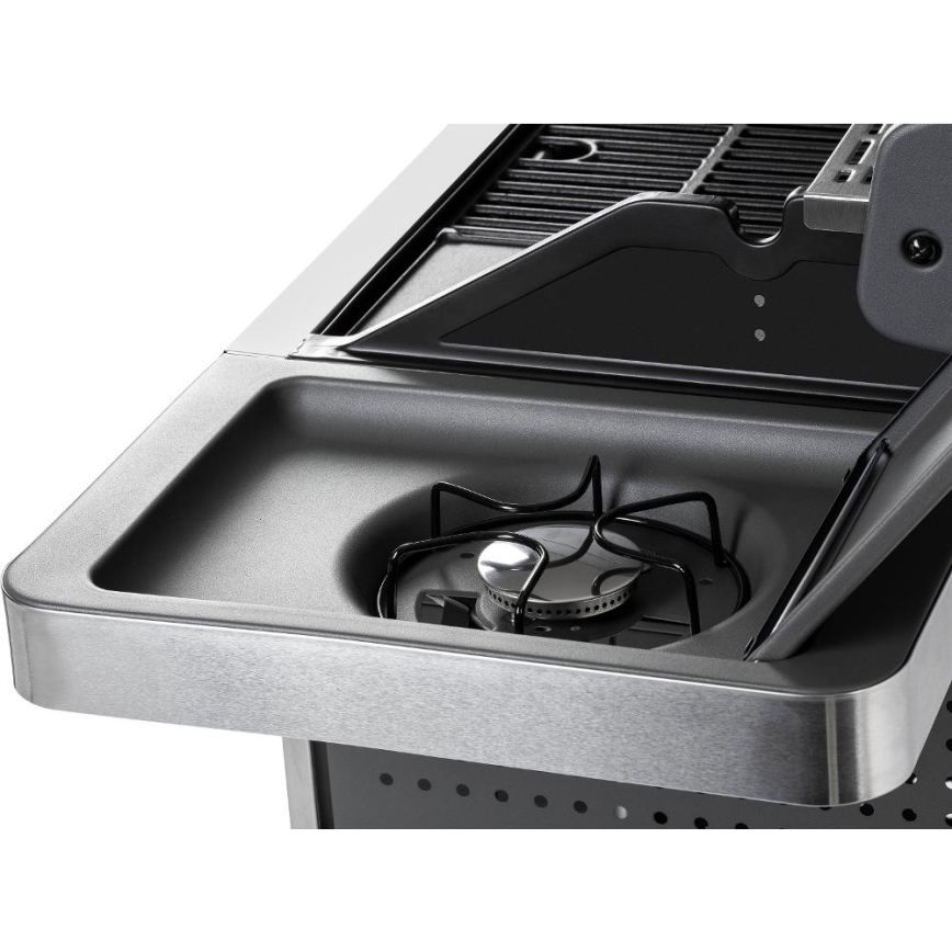 Fieldmann - Газов грил с 5 горелки, матов хром