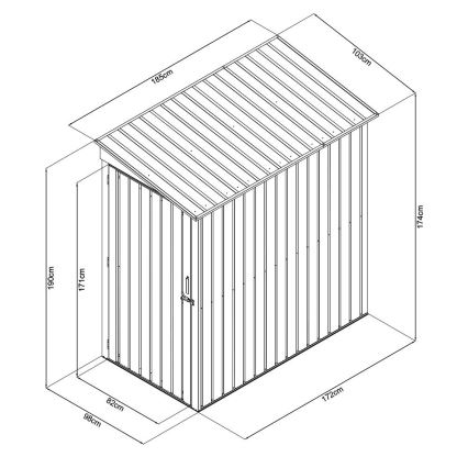 Fieldmann - Градинска къщичка