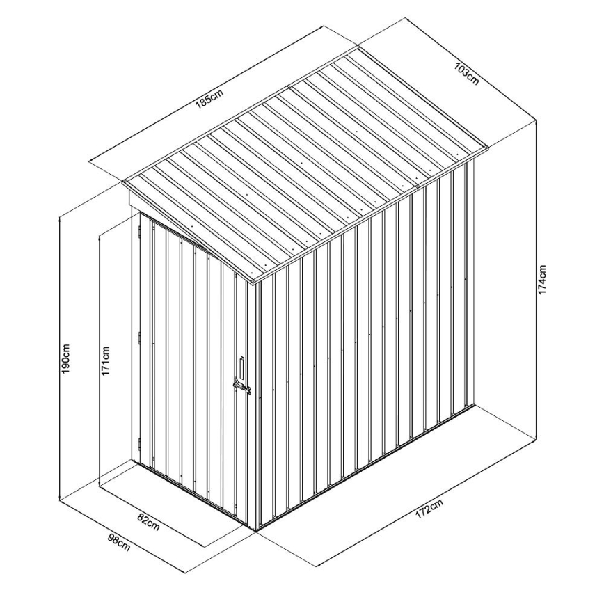 Fieldmann - Градинска къщичка