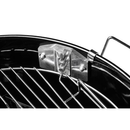 Fieldmann - Грил с дървени въглища черен/хром