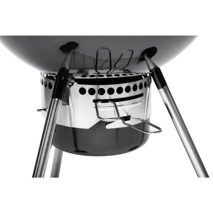 Fieldmann - Грил с дървени въглища черен/хром