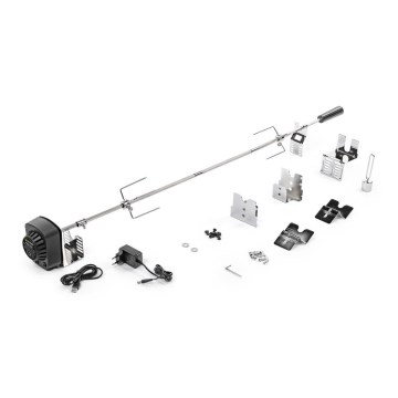 Fieldmann - Шиш за скара с мотор 230V, от неръждаема стомана