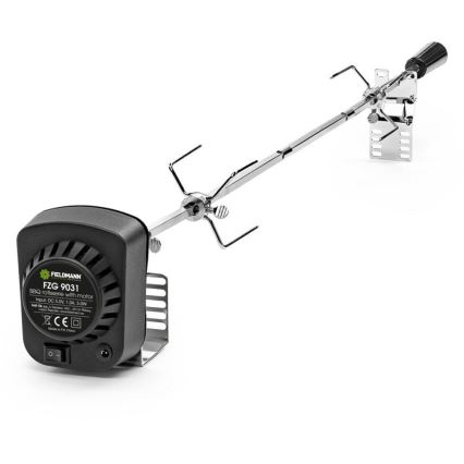Fieldmann - Шиш за скара с мотор 230V, от неръждаема стомана