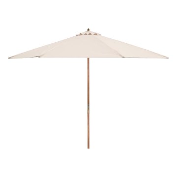 Fieldmann - Слънцезащитен чадър Ø 3 m кремав/акация