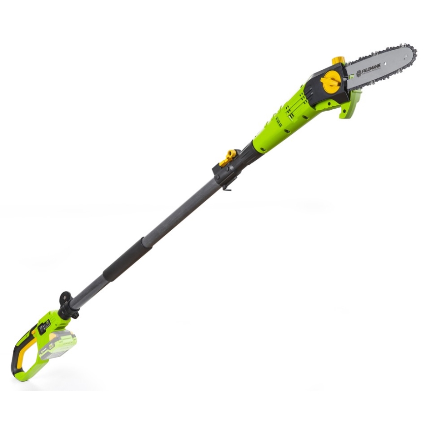 Fieldmann - Безжичен телескопичен резачка 20V