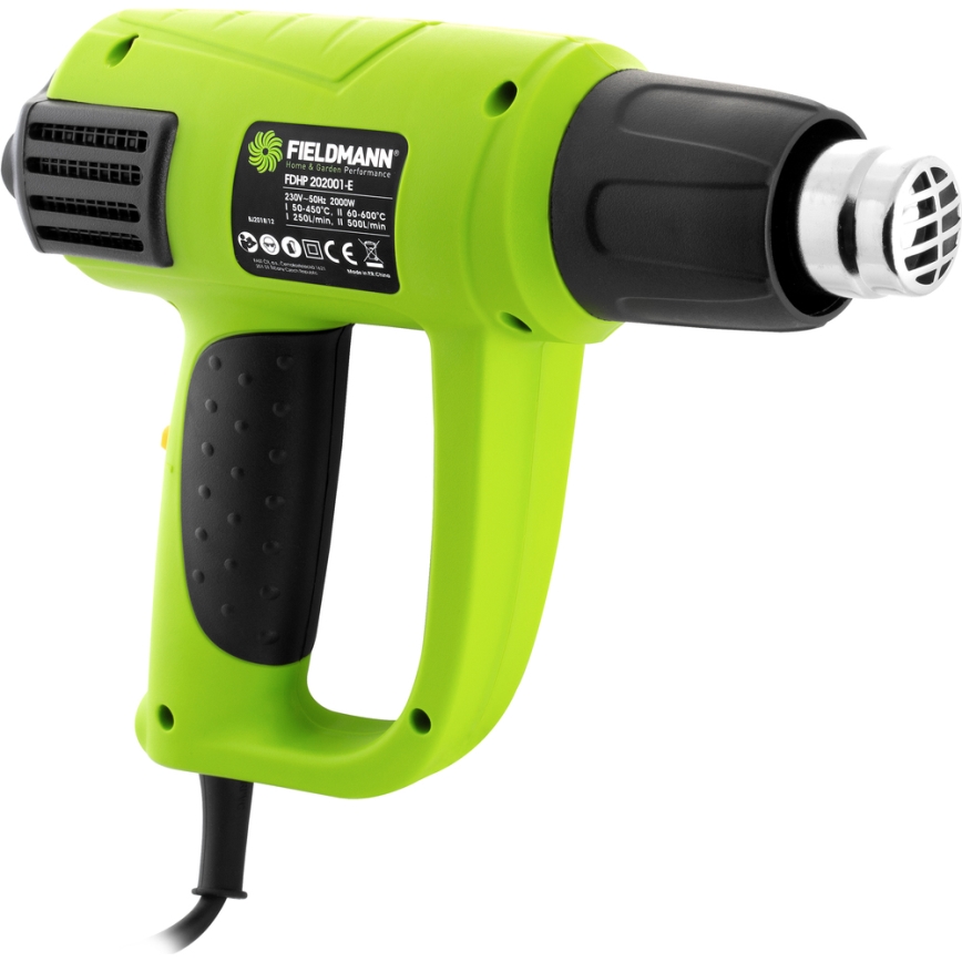 Fieldmann - Термопистолет с аксесоари 2000W/230V