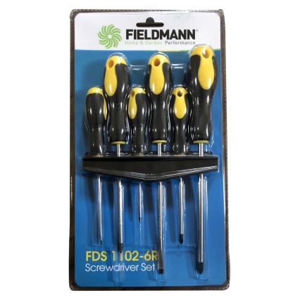 Fieldmann - К-кт отвертки с държач 6 бр.