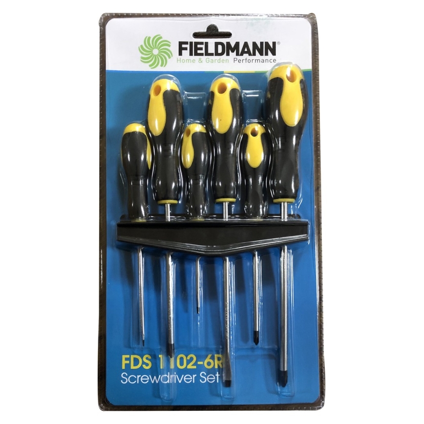 Fieldmann - К-кт отвертки с държач 6 бр.