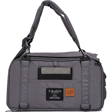 Fikago - Пътническа чанта за кучета и котки TRUFFLE Grey
