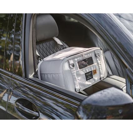 Fikago - Пътническа чанта за кучета и котки TRUFFLE Grey