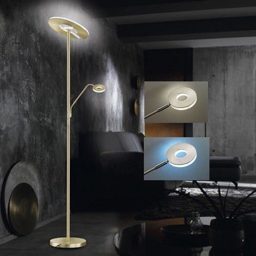 Fischer & Honsel - LED Димируем лампион DENT 1xLED/30W/230V + 1xLED/6W 2700-4000K