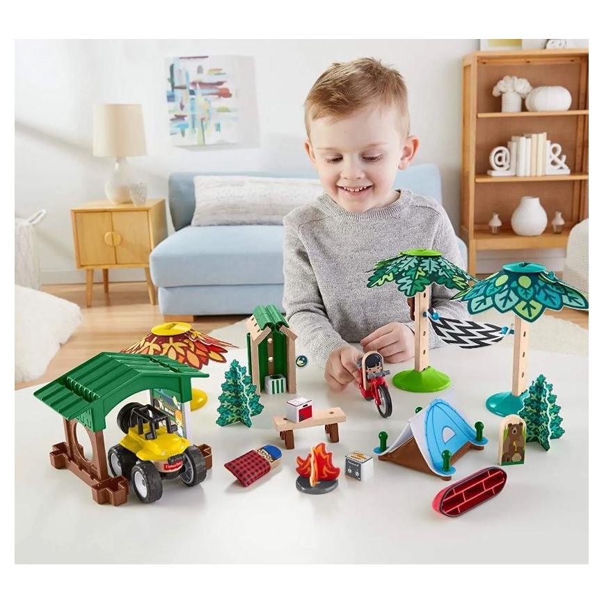 Fisher-Price - Детски конструктор Wonder Makers Camping