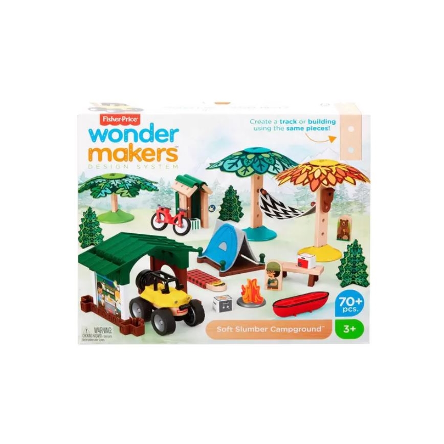 Fisher-Price - Детски конструктор Wonder Makers Camping