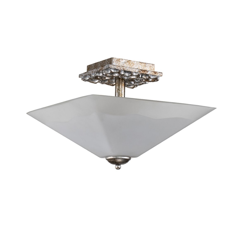 Flambeau - Таванно осветително тяло STAR 2xE27/40W/230V, златисто