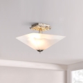 Flambeau - Таванно осветително тяло STAR 2xE27/40W/230V, златисто