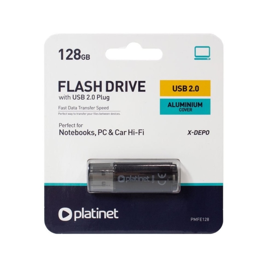 Флашка USB 128GB черна