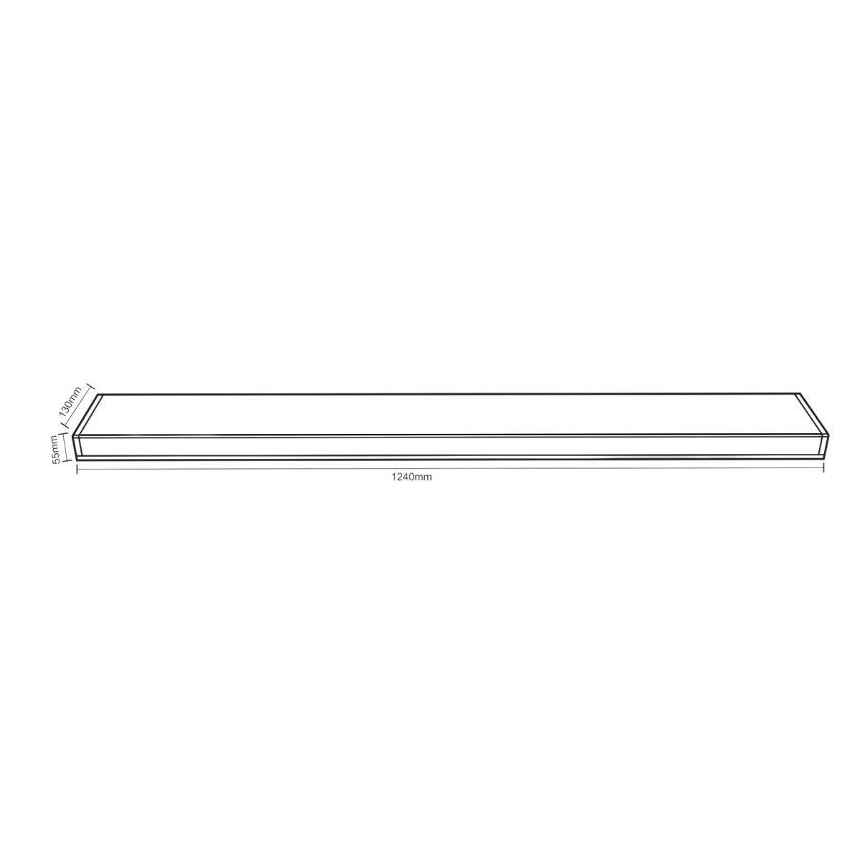 Флуоресцентна лампа T8 2xG13/18W/230V 124 cm