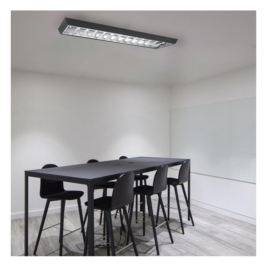 Флуоресцентна лампа T8 2xG13/18W/230V 120 cm черен