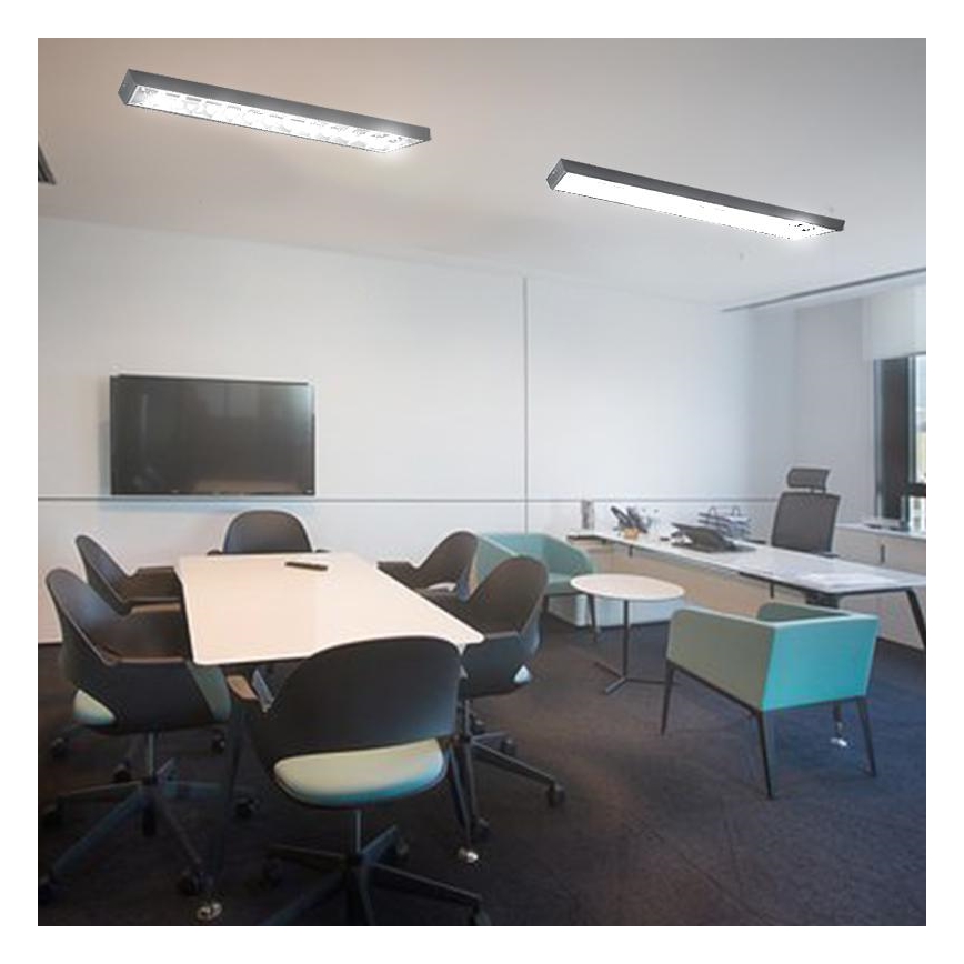 Флуоресцентна лампа T8 2xG13/18W/230V 120 cm черен