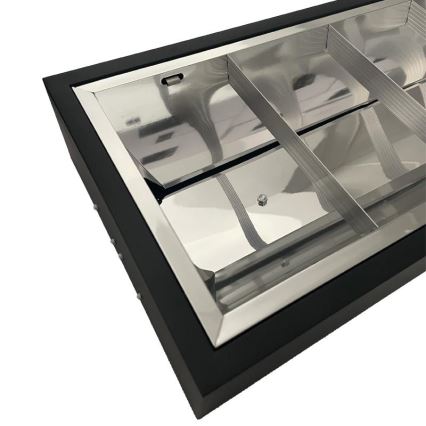 Флуоресцентна лампа T8 2xG13/18W/230V 120 cm черен