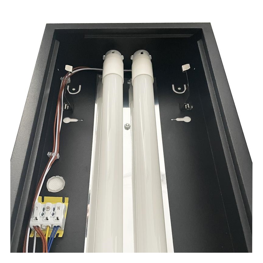 Флуоресцентна лампа T8 2xG13/18W/230V 120 cm черен