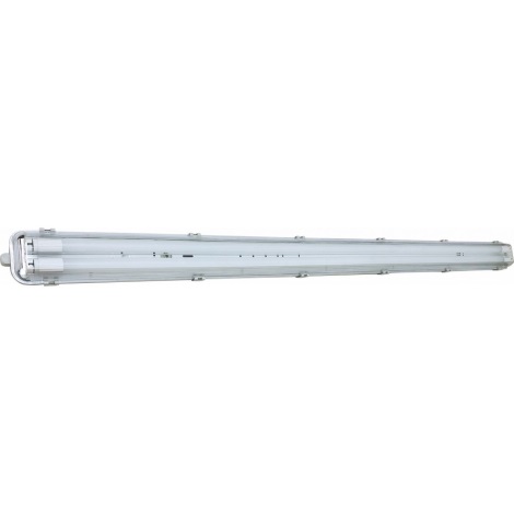 Флуоресцентна индустриална лампа 2xG13/20W/230V IP65