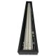 Флуоресцентна лампа T8 2xG13/18W/230V 120 cm черен