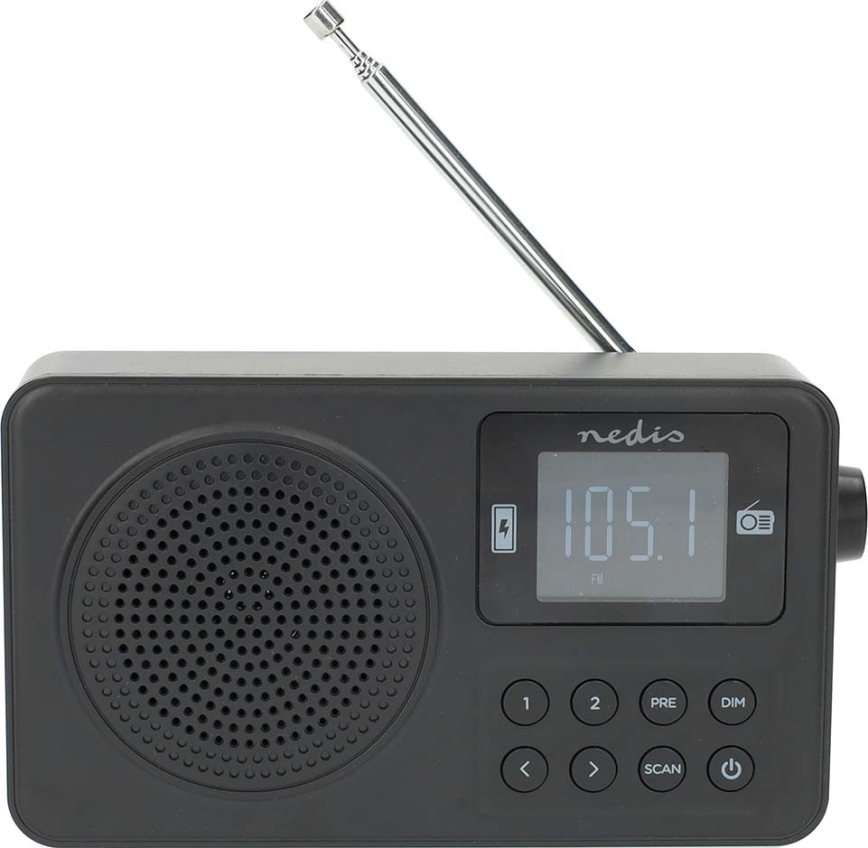 FM радио 2W/5V 1900 mAh