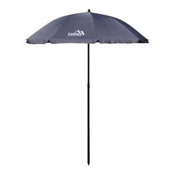 Folding tilting parasol Ø 1,8 м сив