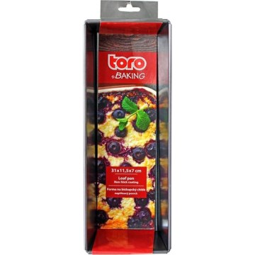 Форма за хляб TORO 31x11,5 cm черна