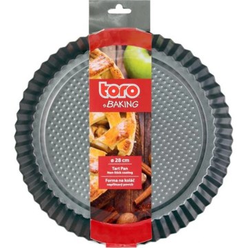 Форма за пай TORO, 28 см, черна