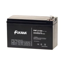 FUKAWA FW 7,2-12 F1U - Оловен Акумулатор 12V/7,2Ah/faston 4,7mm