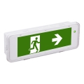 Fulgur 24494 - LED аварийно осветително тяло MIRROR LED/230V 600 mAh IP65 6500K