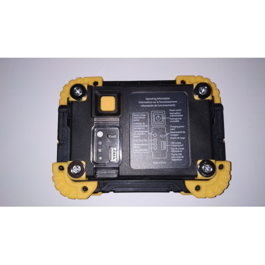 Fulgur 34004 - LED Акумулаторен прожектор със захранваща батерия LED/17W/4400 mAh IPX4