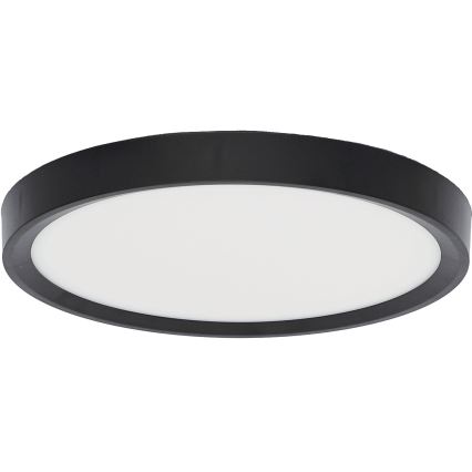 Fulgur 41811 - LED Плафониера NOMY LED/18W/230V 3000/4000/6000K IP40 Ø 23 см черен
